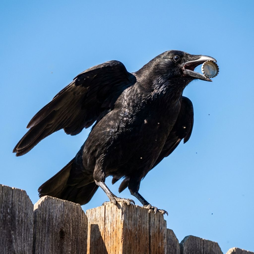 Crow Intelligence: Solving Puzzles & Using Tools