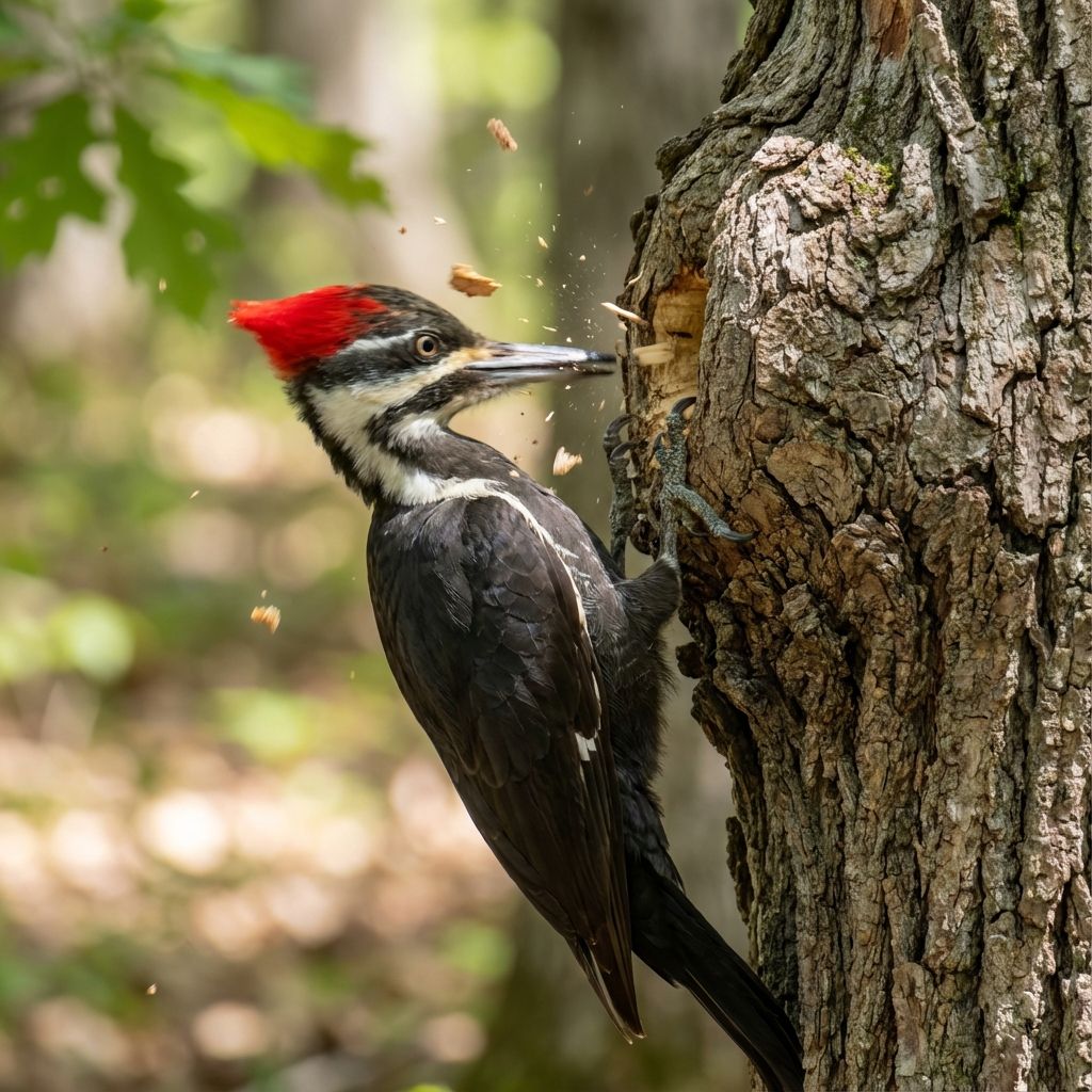 Why Woodpeckers Don't Get Brain Damage