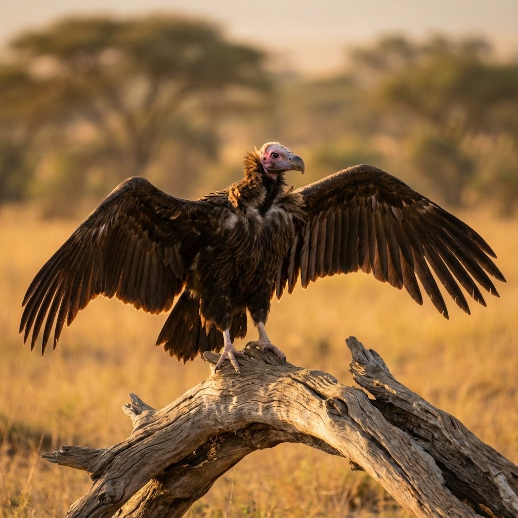 How Vultures Eat Rotten Meat Safely