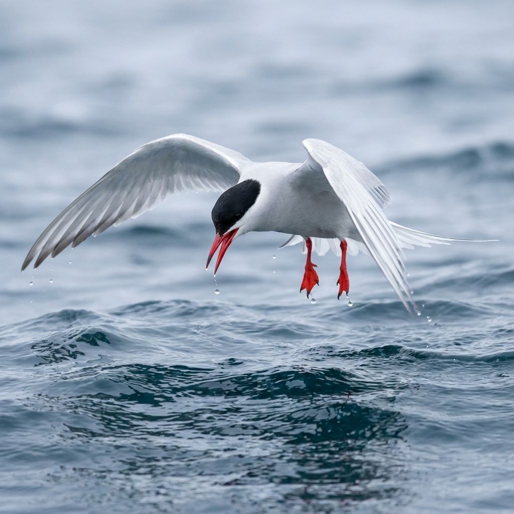 Arctic Tern hovering