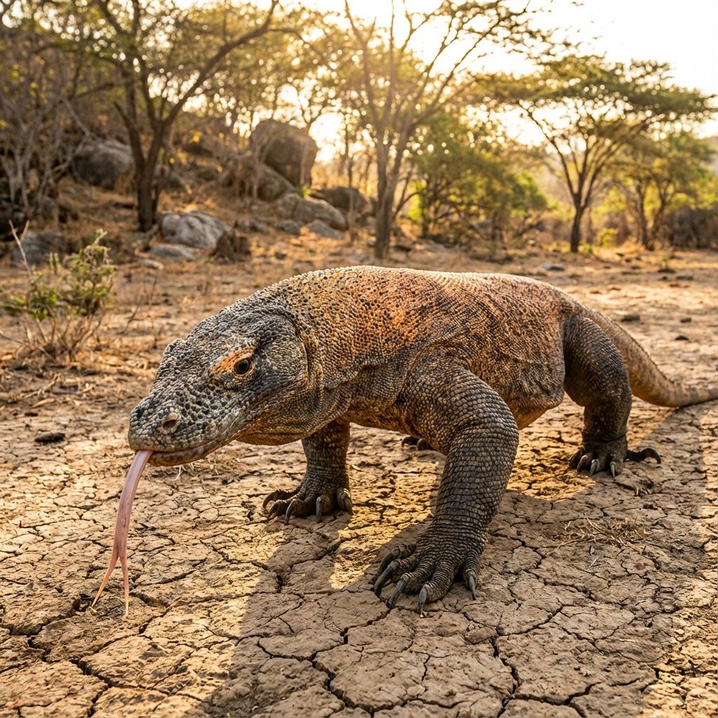 How Do Komodo Dragons Kill With Venom?