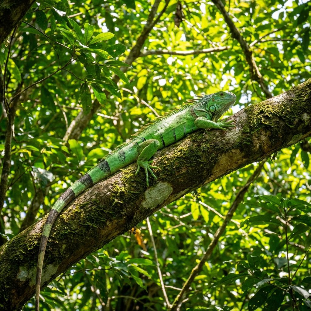 Why Do Iguanas Fall From Trees in Winter?