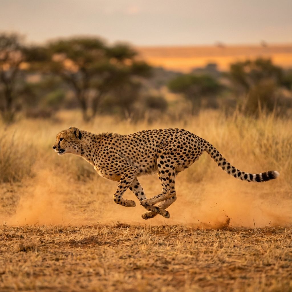 Cheetahs: 0 to 60 MPH Faster Than a Car