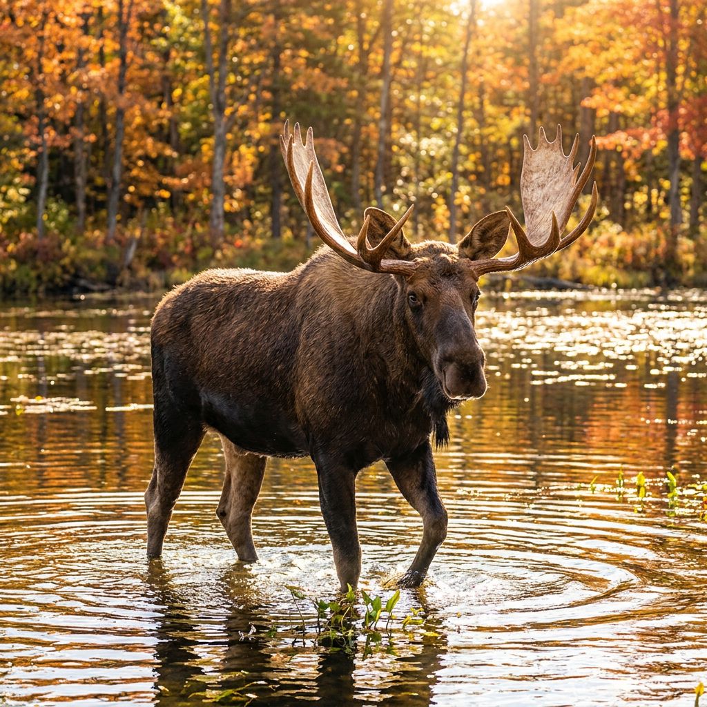 Deer & Moose