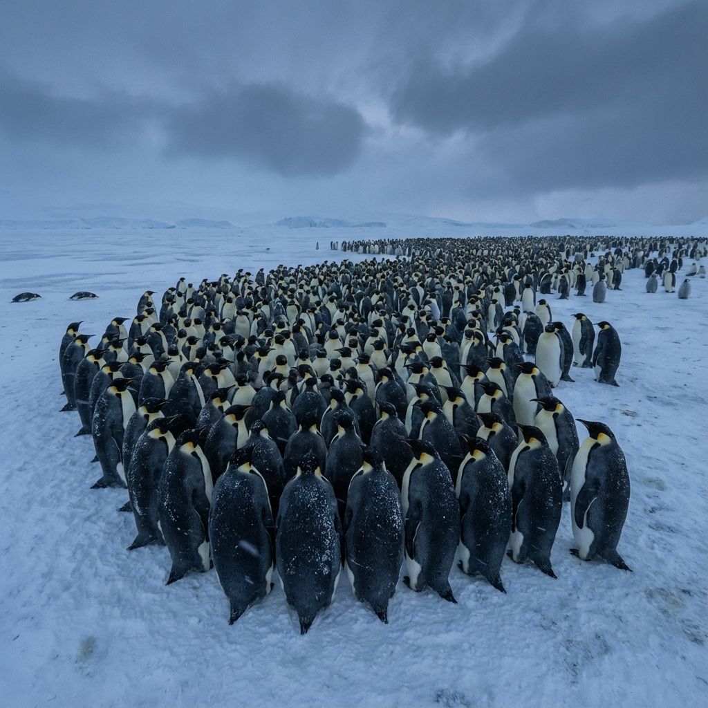 How Emperor Penguins Survive Winter