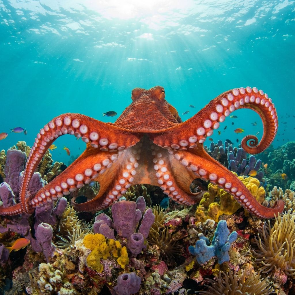 Octopus: Three Hearts and Blue Blood