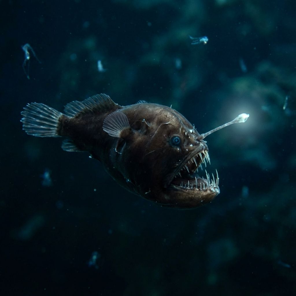 Why Are Male Anglerfish Tiny Parasites?