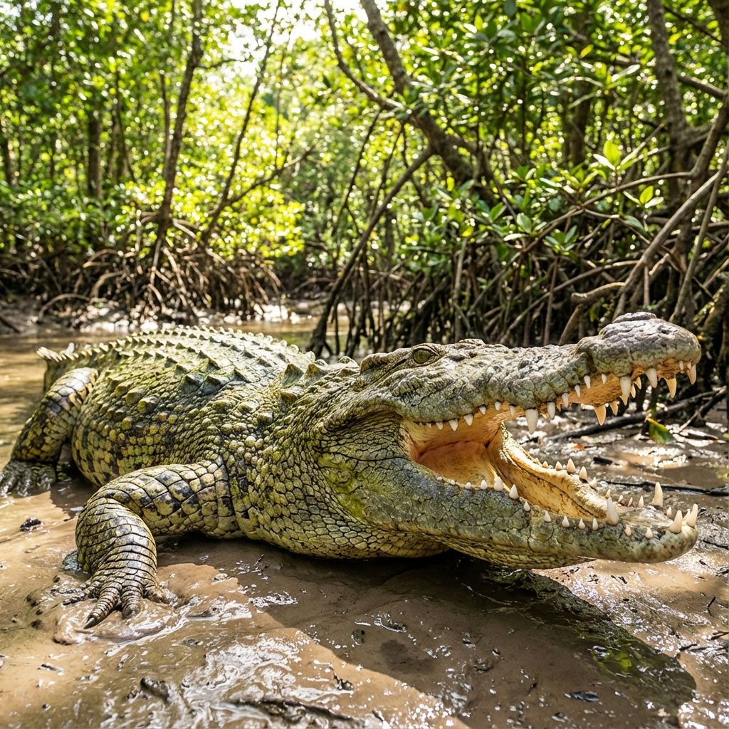 Crocodiles: Strongest Bite Force on Earth