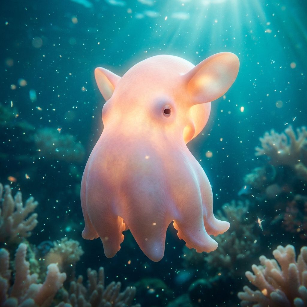 Dumbo Octopus: Flying Underwater