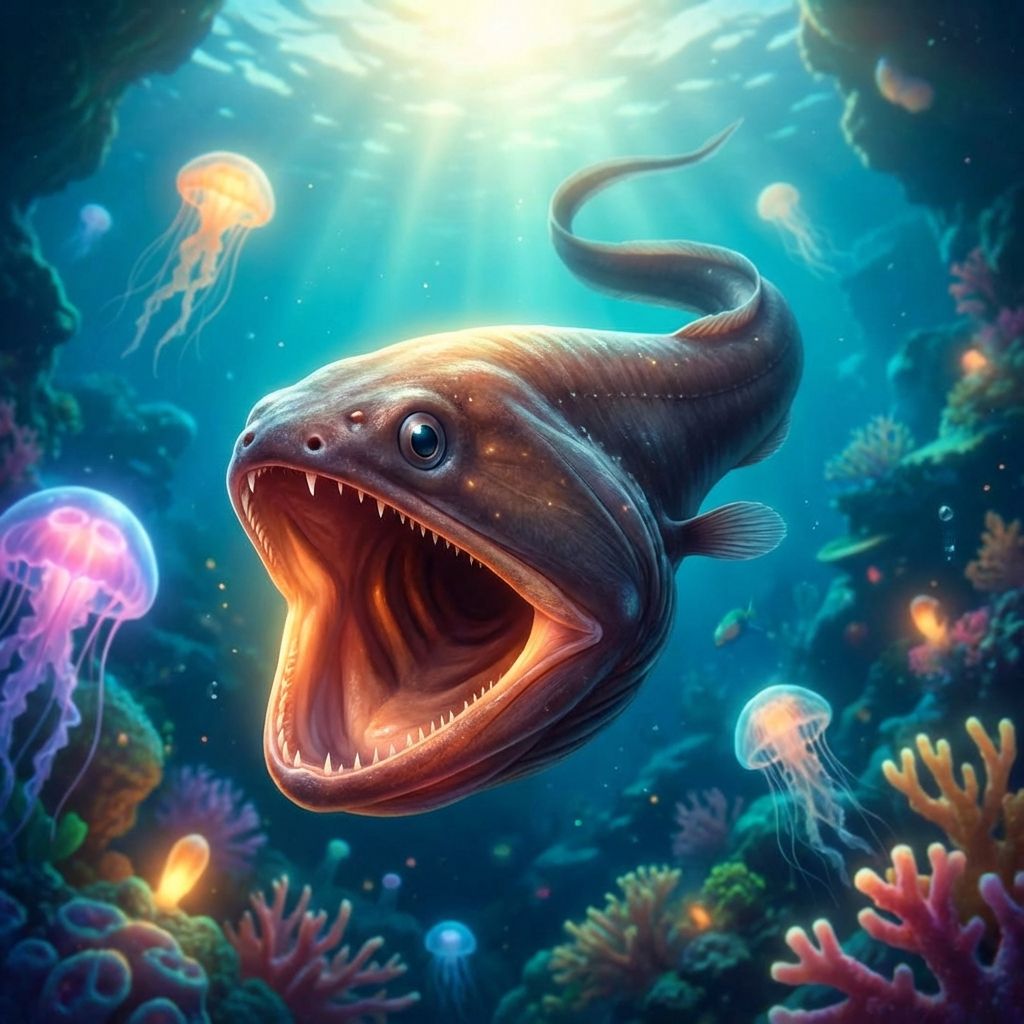 Gulper Eel: The Pelican Mouth