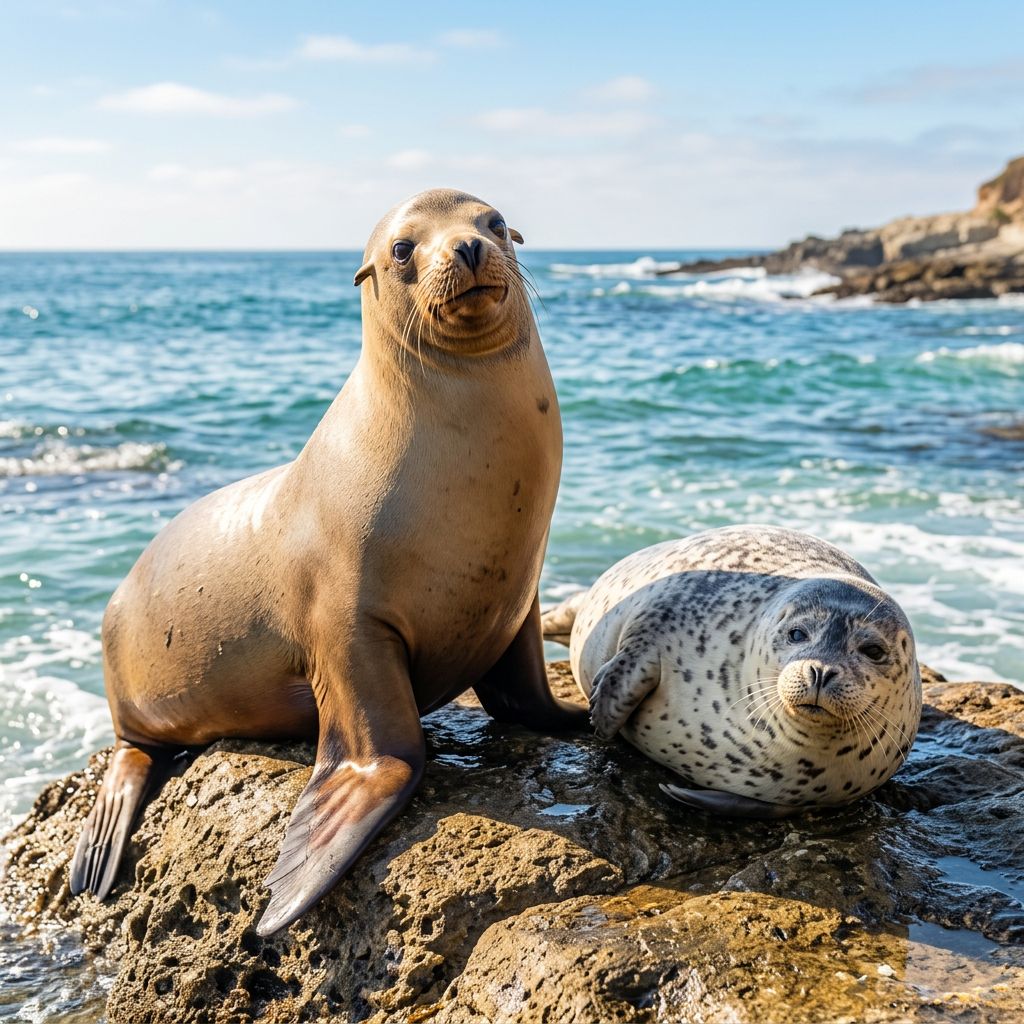 Sea Lions vs. Seals